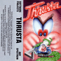 Thrusta ZX Spectrum US box art